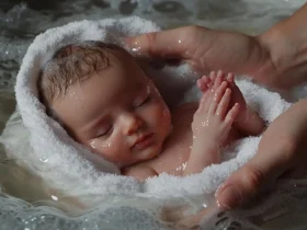 delayed bath for newborn